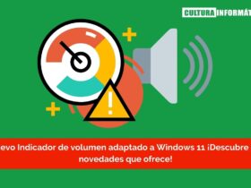 Indicador de volumen adaptado