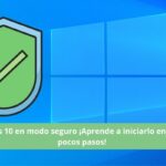 Windows 10 en modo seguro