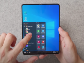 Samsung Galaxy Z Fold 4 personalizado al estilo de Windows Phone