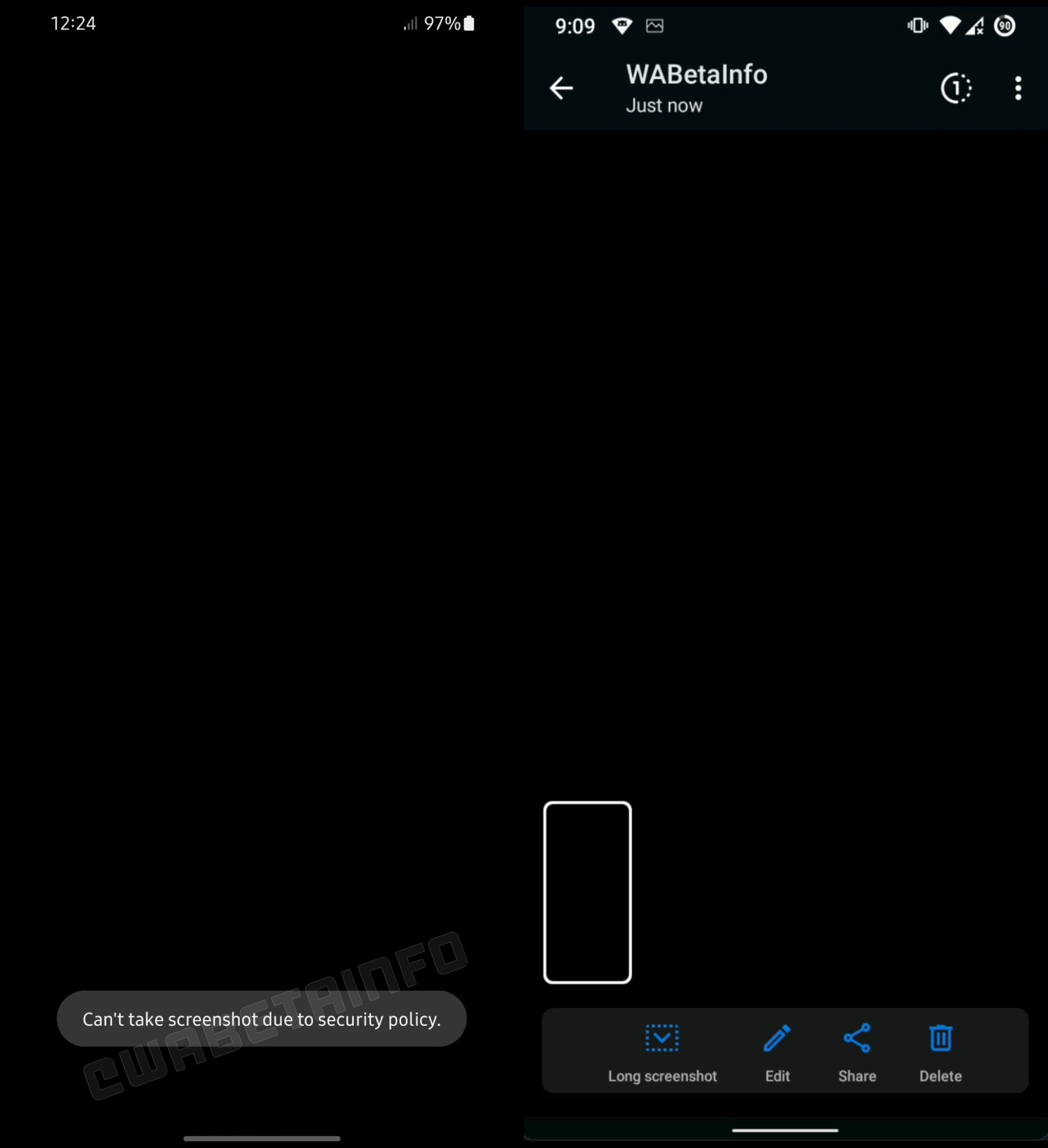 WhatsApp bloquea las capturas de pantalla