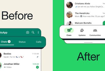 WhatsApp agrega nueva barra de navegación